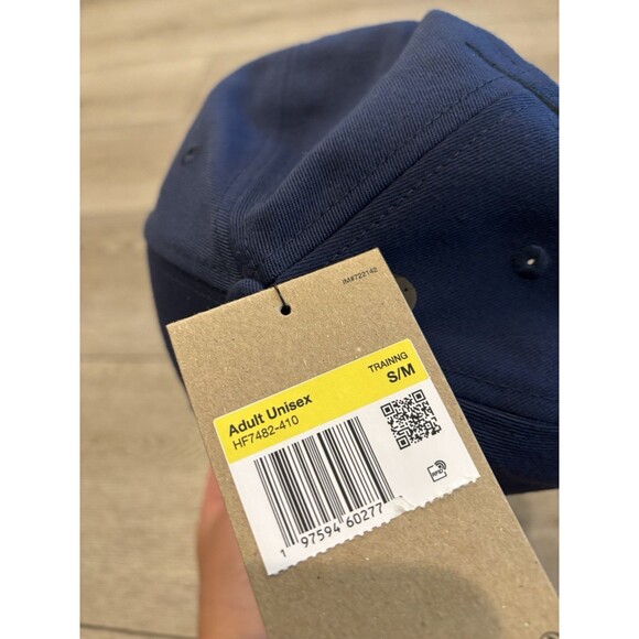 Nike Pro Cap Structured Dri-FIT Golf Hat Navy Blue Snapback S/M HF7482-410 New - Picture 6 of 6